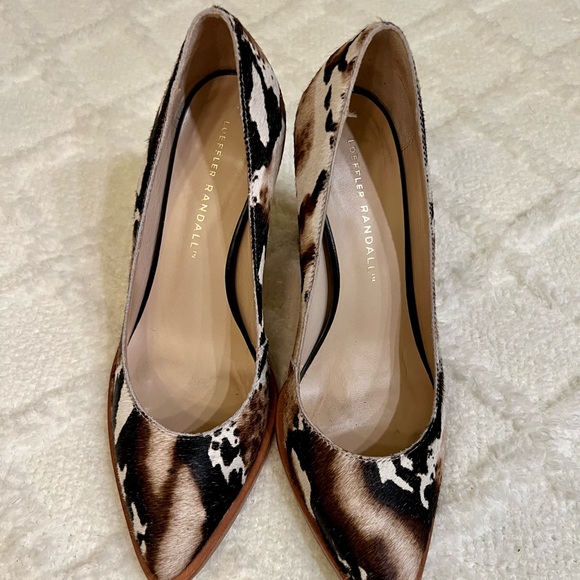 Loeffler Randall Remy Calf Hair Pumps Heels Boot 7.5 - Picture 10 of 10